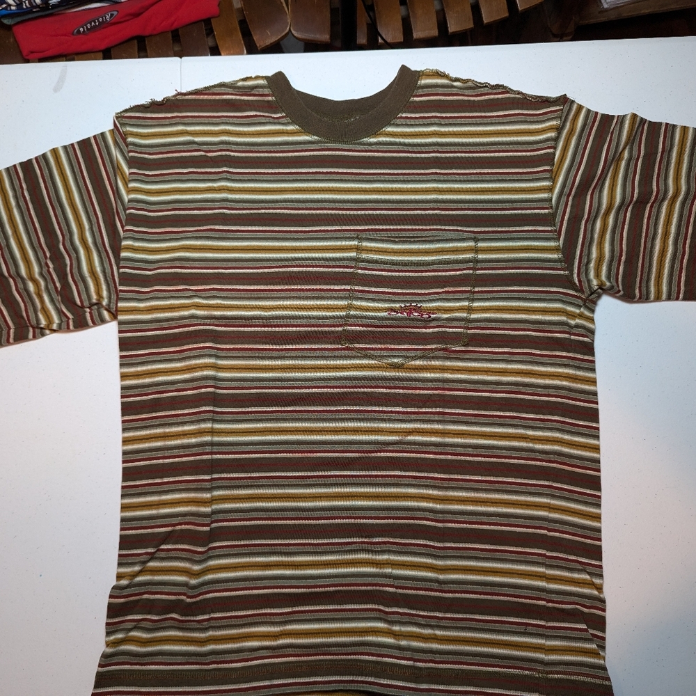Vintage 90s JNCO Striped Shirt - Size Large